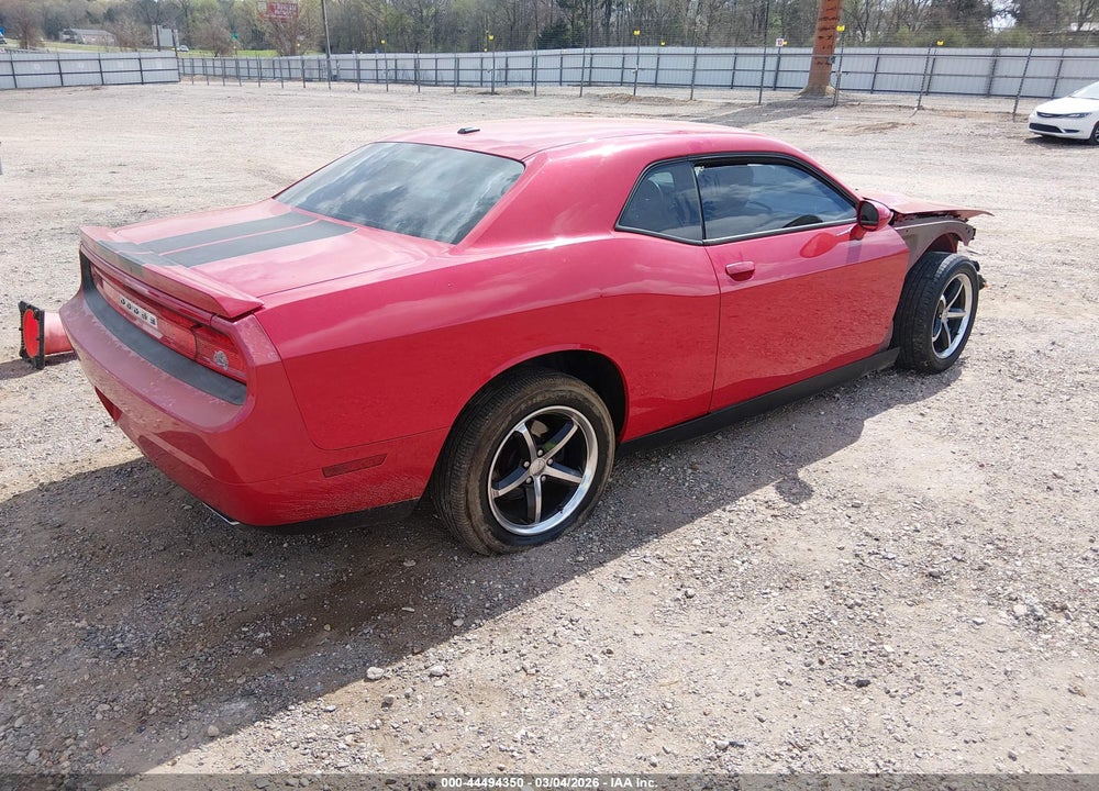2011 DODGE CHALLENGER VIN: 2B3CJ4DG2BH534089