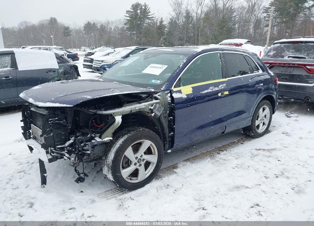 2022 AUDI Q3 PREMIUM 40 TFSI QUATTRO TIPTRONIC VIN: WA1AUCF33N1001537