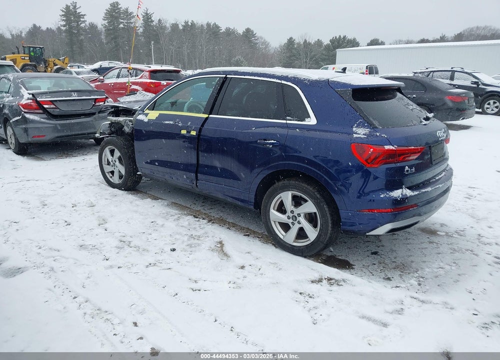 2022 AUDI Q3 PREMIUM 40 TFSI QUATTRO TIPTRONIC VIN: WA1AUCF33N1001537