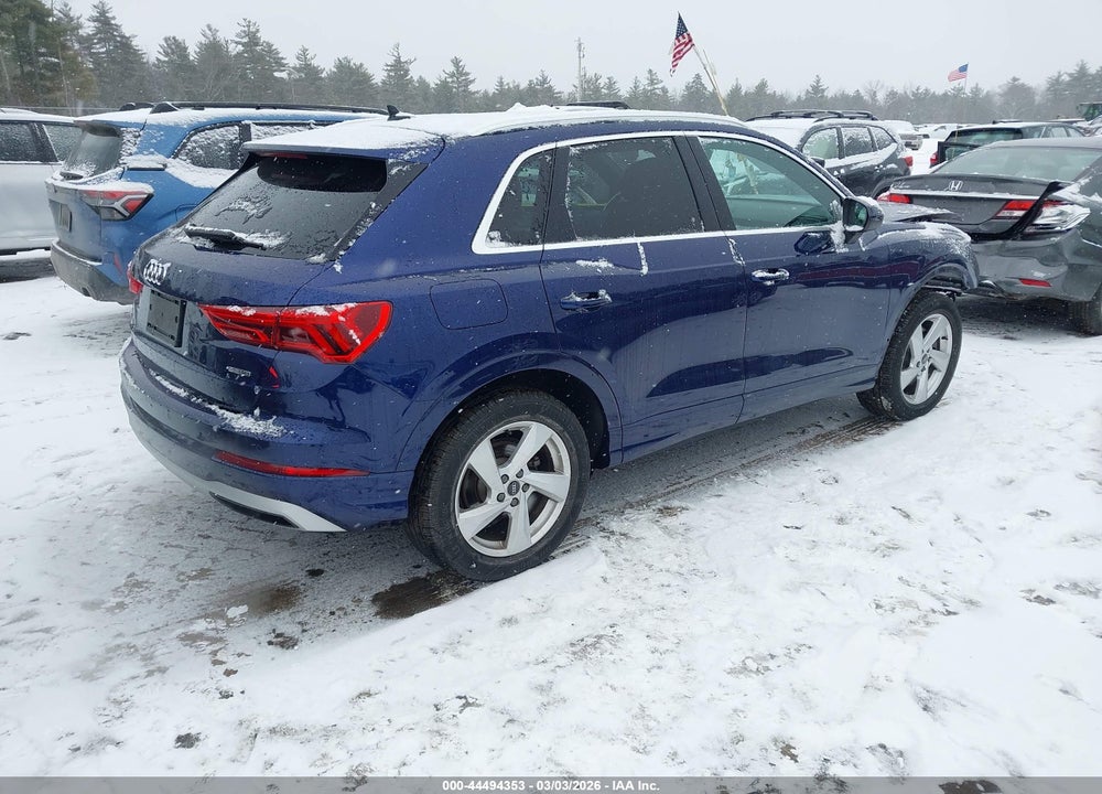 2022 AUDI Q3 PREMIUM 40 TFSI QUATTRO TIPTRONIC VIN: WA1AUCF33N1001537