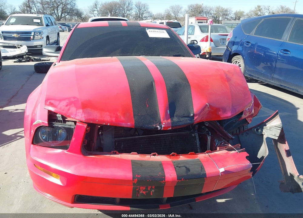 2006 FORD MUSTANG GT VIN: 1ZVFT82H665133700