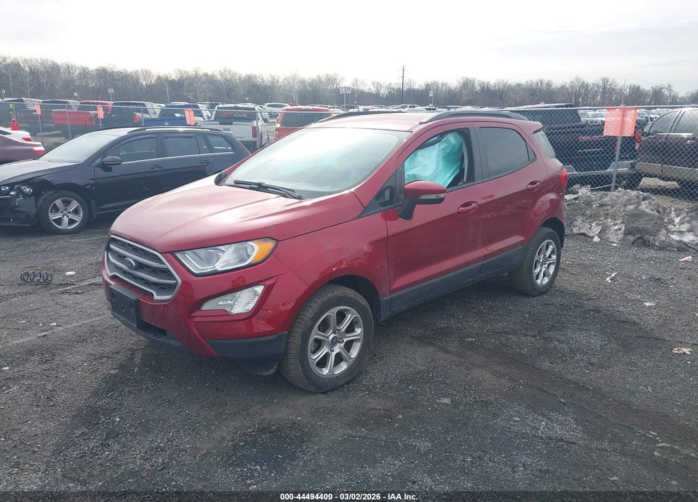 2020 FORD ECOSPORT SE VIN: MAJ6S3GL4LC376862