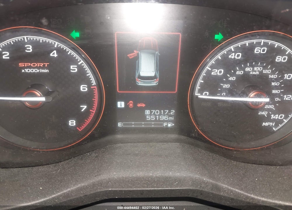 2019 SUBARU FORESTER SPORT VIN: JF2SKAKC7KH438679