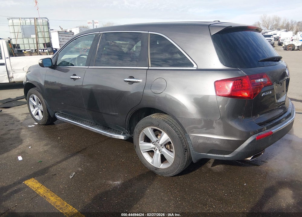 2011 ACURA MDX TECHNOLOGY PACKAGE VIN: 2HNYD2H69BH544470