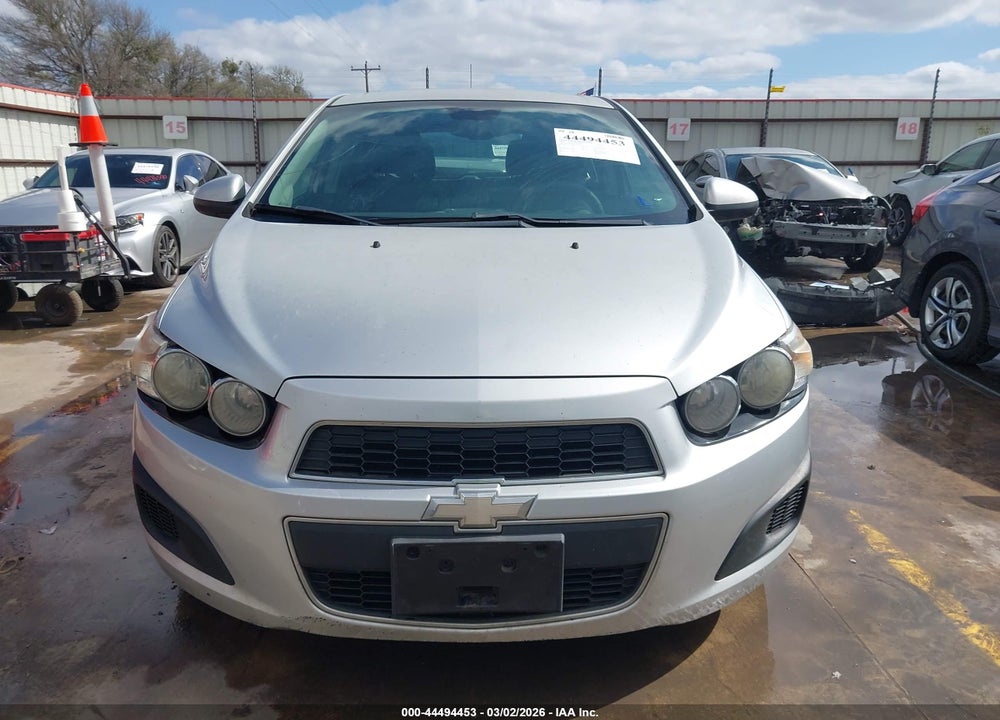 2012 CHEVROLET SONIC 2LT VIN: 1G1JC6SH8C4145567