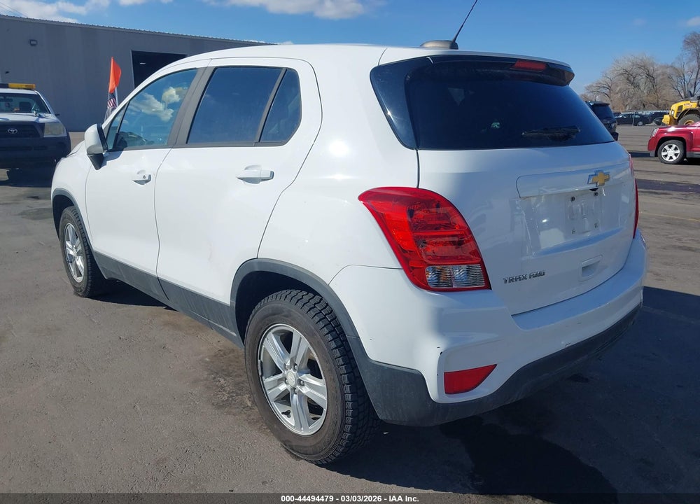 2017 CHEVROLET TRAX LS VIN: 3GNCJNSB3HL244964