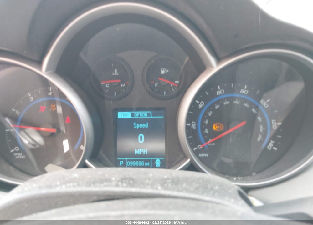 2015 CHEVROLET CRUZE 1LT AUTO VIN: 1G1PC5SB8F7241878