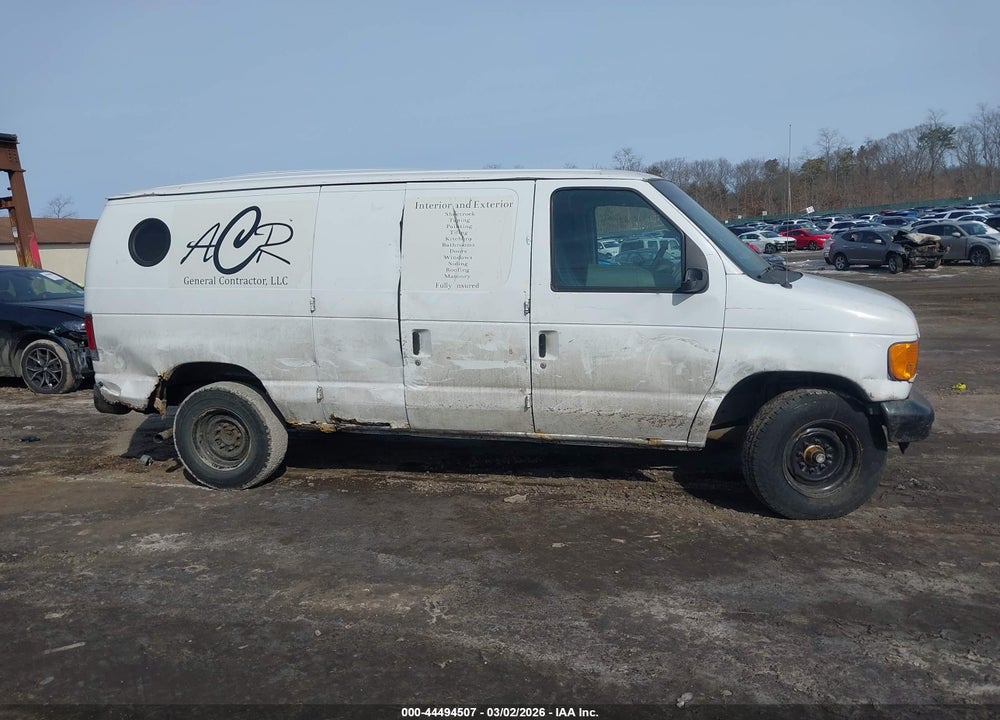 2003 FORD E-250 COMMERCIAL/RECREATIONAL VIN: 1FTNE24W63HB99238