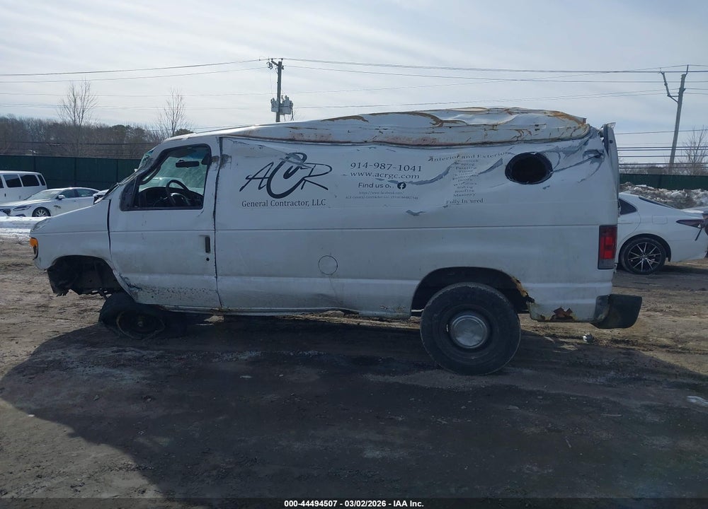 2003 FORD E-250 COMMERCIAL/RECREATIONAL VIN: 1FTNE24W63HB99238