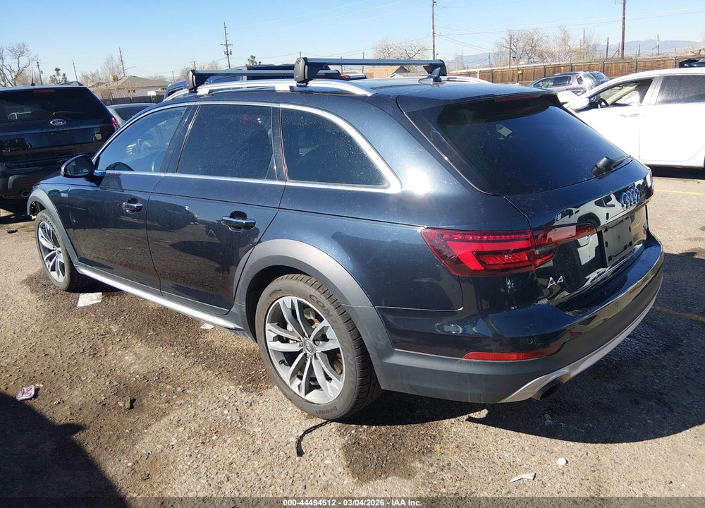 2018 AUDI A4 ALLROAD 2.0T PREMIUM/2.0T TECH PREMIUM VIN: WA18NAF47JA093464