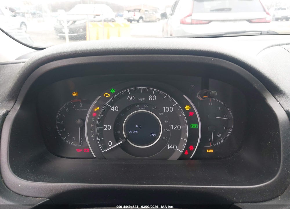 2013 HONDA CR-V EX VIN: 5J6RM4H54DL037456