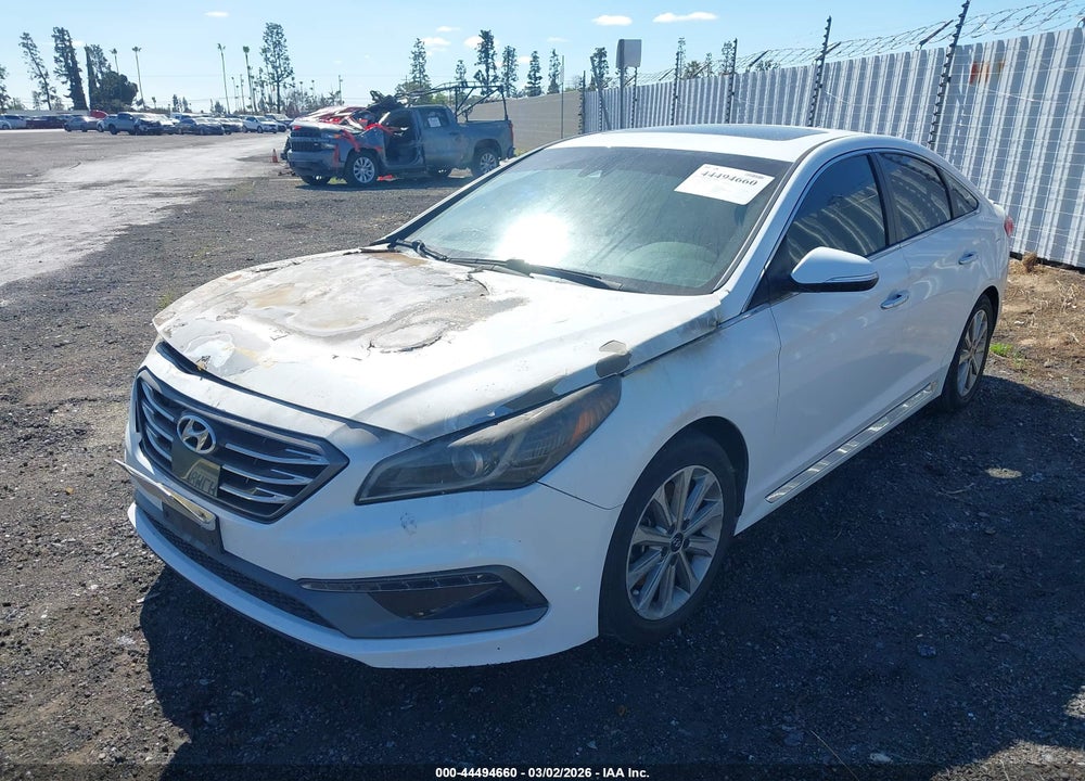2017 HYUNDAI SONATA LIMITED VIN: 5NPE34AF4HH453933