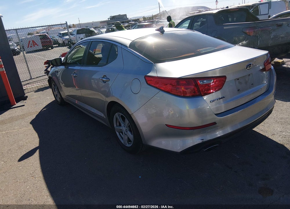 2015 KIA OPTIMA LX VIN: KNAGM4A74F5585583