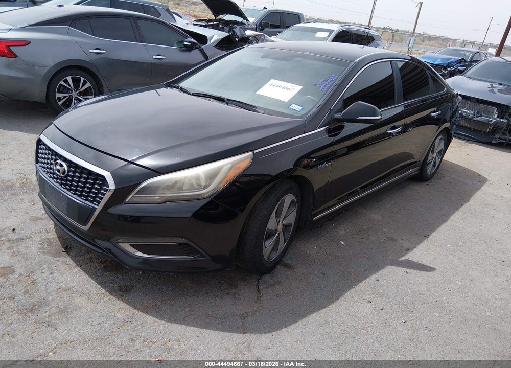 2016 HYUNDAI SONATA HYBRID LIMITED VIN: KMHE34L19GA017629