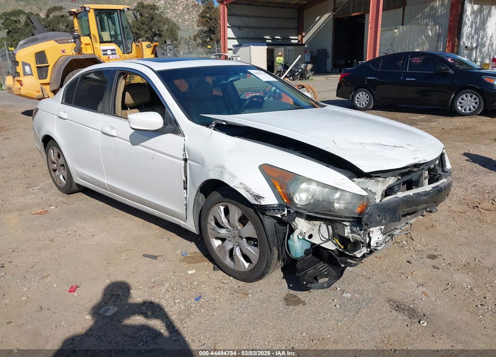 2008 HONDA ACCORD EXL VIN: 1HGCP26858A133443