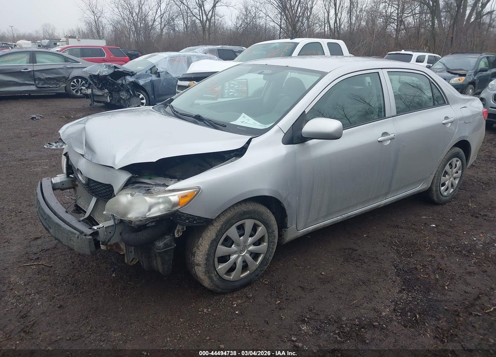 2010 TOYOTA COROLLA LE VIN: 1NXBU4EE8AZ338289