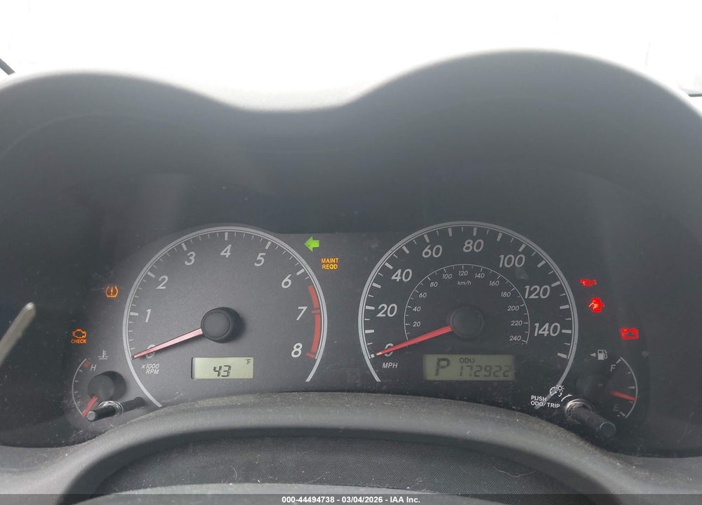 2010 TOYOTA COROLLA LE VIN: 1NXBU4EE8AZ338289