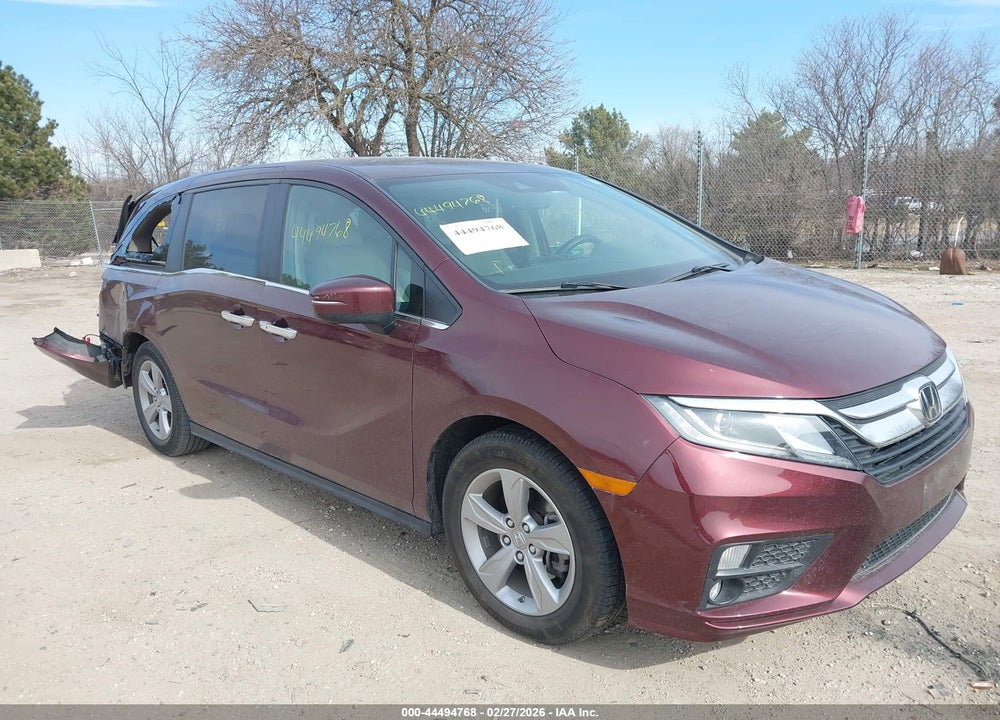 2020 HONDA ODYSSEY EX-L/EX-L W/NAVI   RES VIN: 5FNRL6H71LB064394