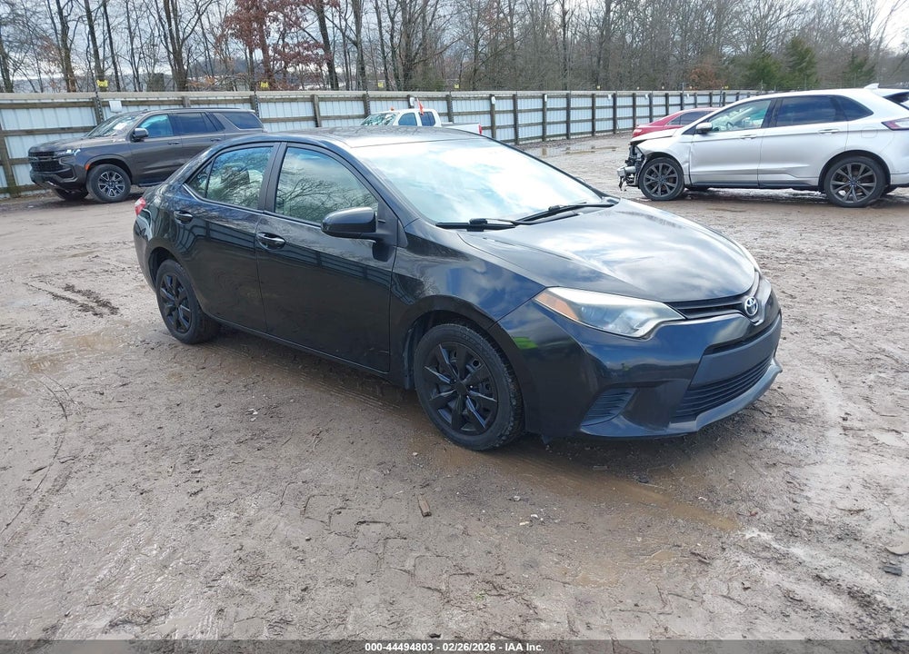 2014 TOYOTA COROLLA LE VIN: 2T1BURHEXEC073472