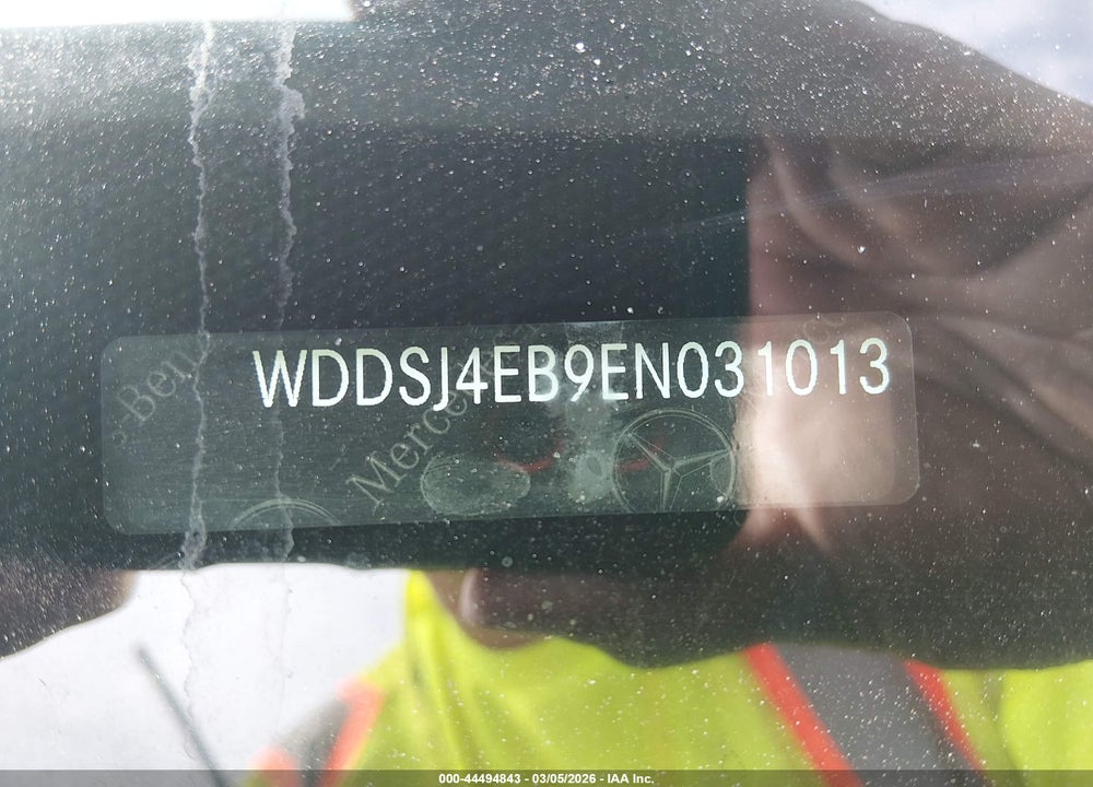 2014 MERCEDES-BENZ CLA 250 VIN: WDDSJ4EB9EN031013