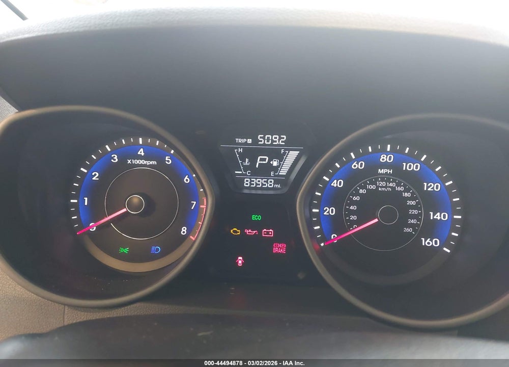 2016 HYUNDAI ELANTRA SE VIN: KMHDH4AE0GU557064