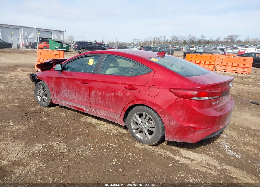 2018 HYUNDAI ELANTRA VALUE EDITION VIN: KMHD84LF4JU495150