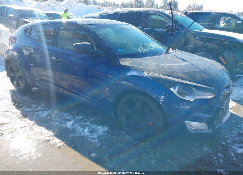 2017 HYUNDAI VELOSTER VALUE EDITION VIN: KMHTC6ADXHU317227