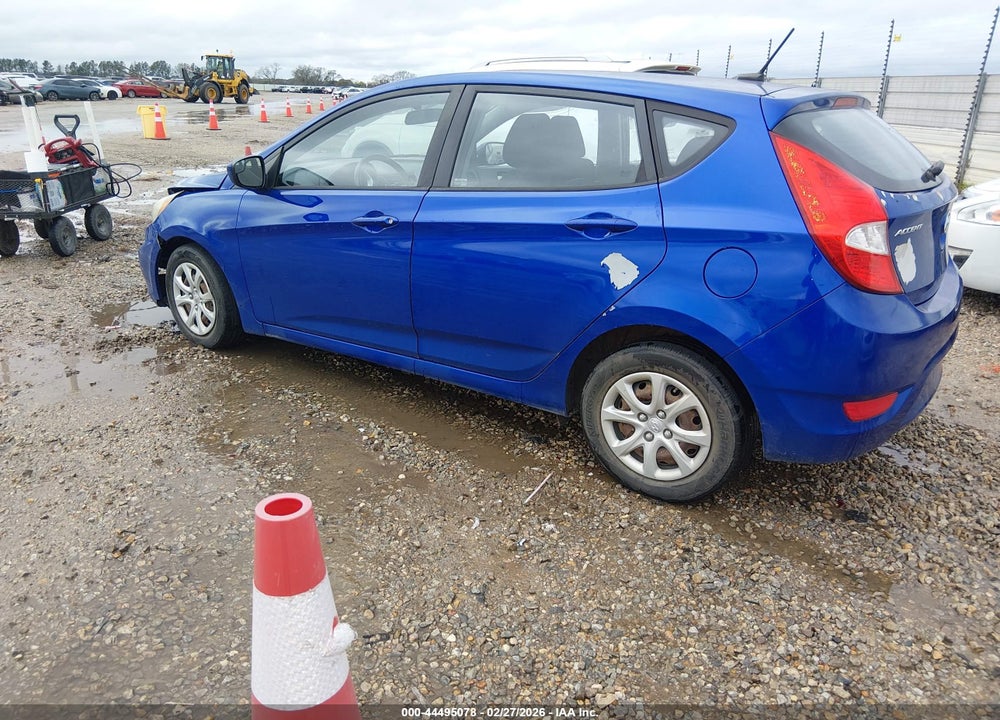 2014 HYUNDAI ACCENT GS VIN: KMHCT5AE8EU150686
