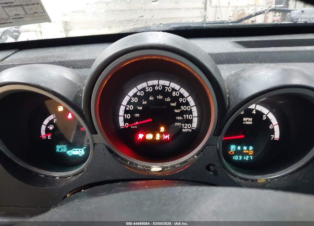 2011 DODGE NITRO SHOCK VIN: 1D4PU7GX8BW542044