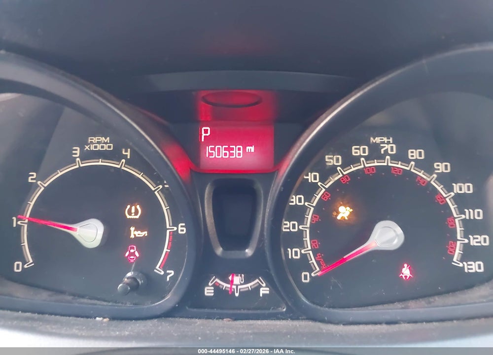 2011 FORD FIESTA S VIN: 3FADP4AJ1BM176363