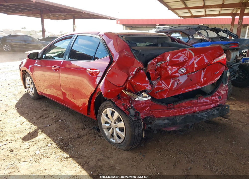 2019 TOYOTA COROLLA LE VIN: 2T1BURHE3KC238967