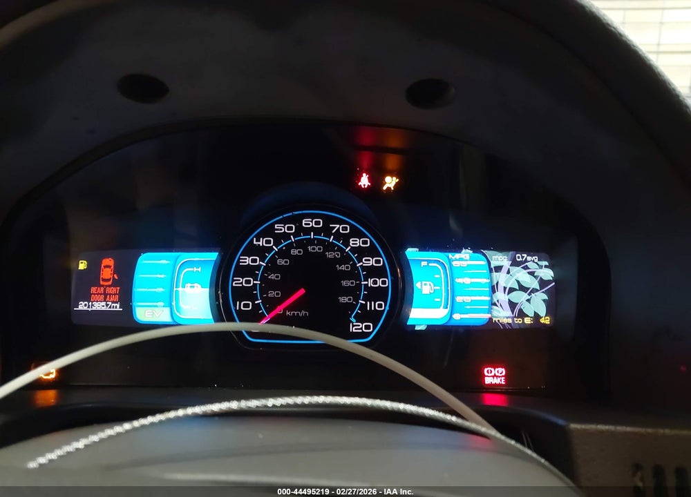 2012 FORD FUSION HYBRID VIN: 3FADP0L30CR302420
