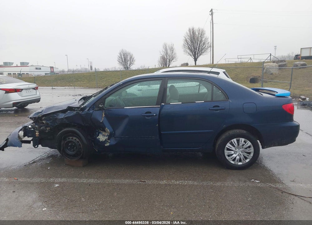 2005 TOYOTA COROLLA LE VIN: 2T1BR32E35C373006