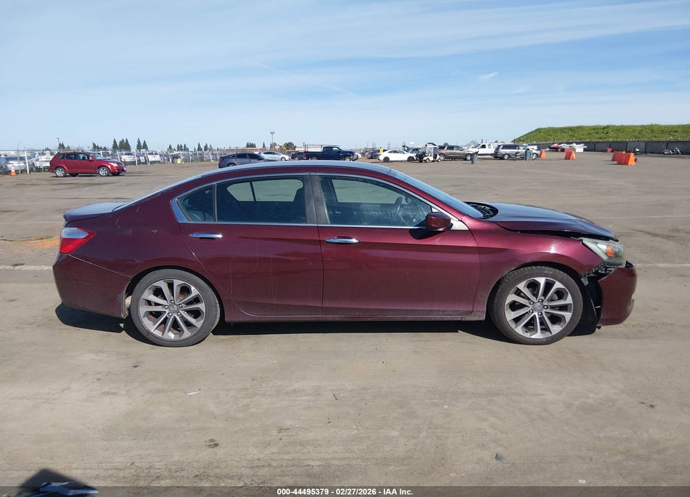 2014 HONDA ACCORD SPORT VIN: 1HGCR2F58EA014622