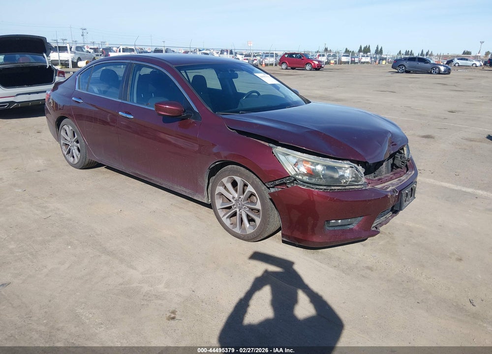 2014 HONDA ACCORD SPORT VIN: 1HGCR2F58EA014622