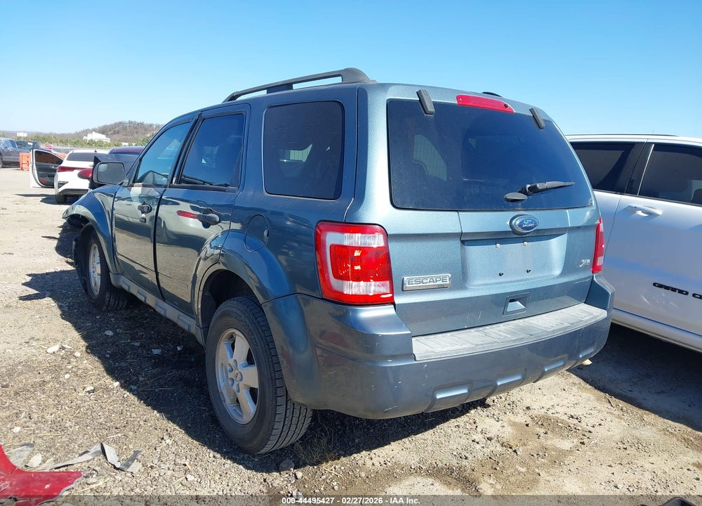 2011 FORD ESCAPE XLT VIN: 1FMCU0DG7BKC10882