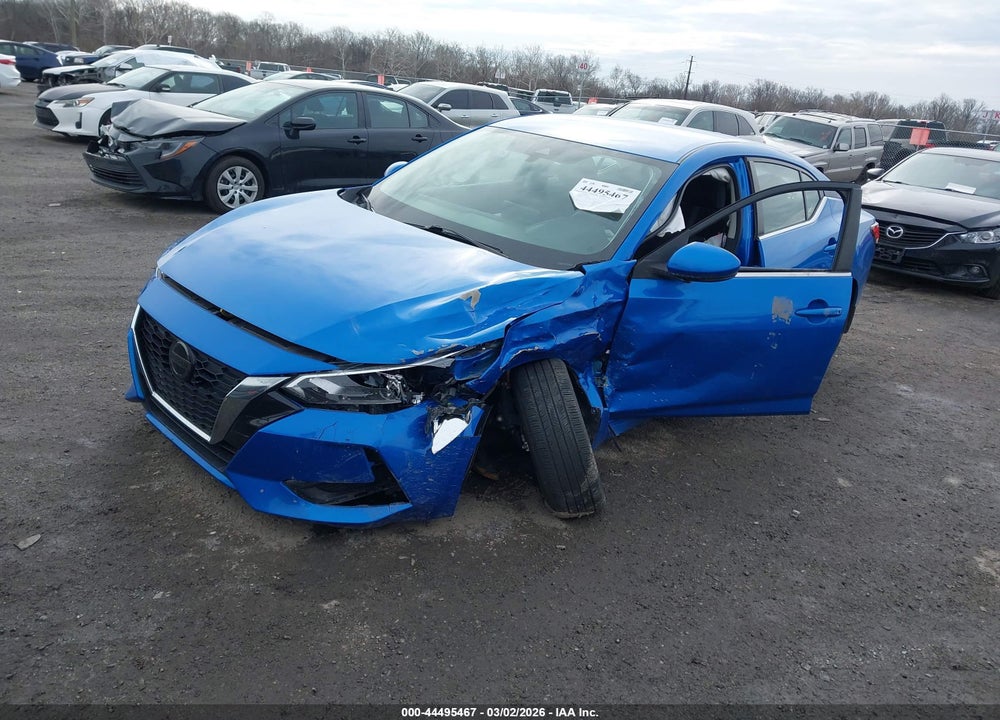 2020 NISSAN SENTRA SV XTRONIC CVT VIN: 3N1AB8CVXLY267552