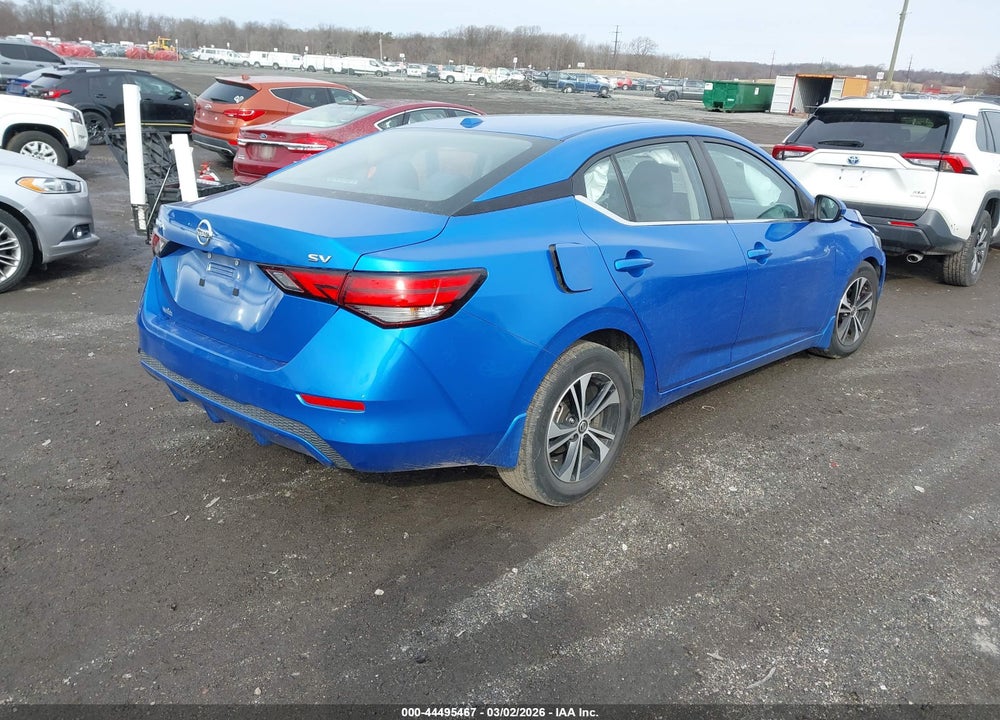 2020 NISSAN SENTRA SV XTRONIC CVT VIN: 3N1AB8CVXLY267552