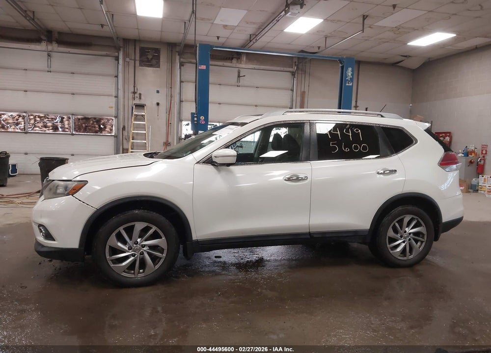 2015 NISSAN ROGUE SL VIN: 5N1AT2MV2FC773570