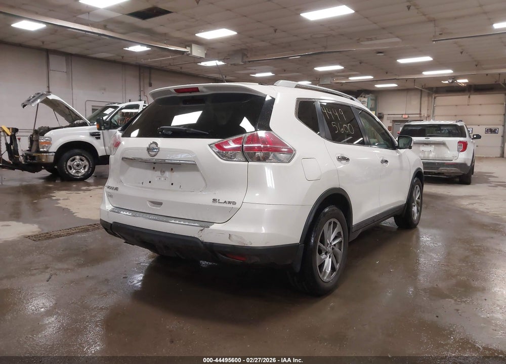 2015 NISSAN ROGUE SL VIN: 5N1AT2MV2FC773570