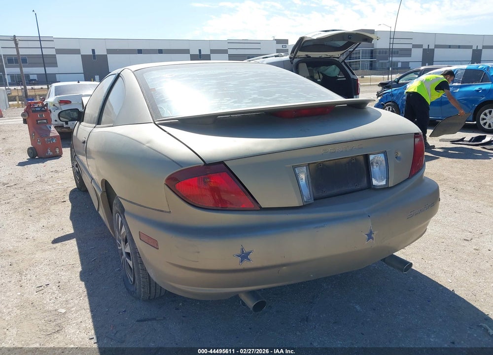 2003 PONTIAC SUNFIRE VIN: 1G2JB12F037362660