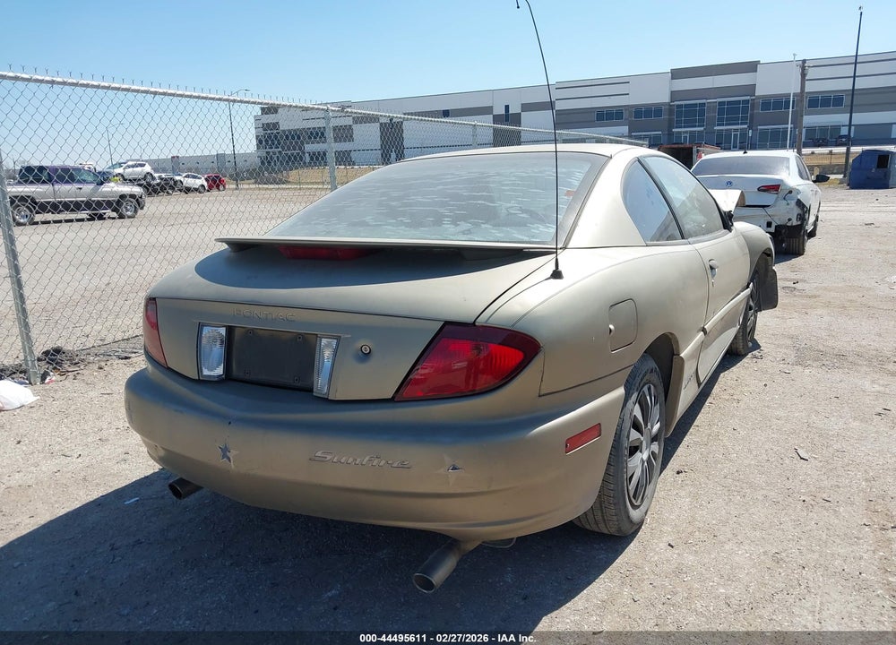 2003 PONTIAC SUNFIRE VIN: 1G2JB12F037362660