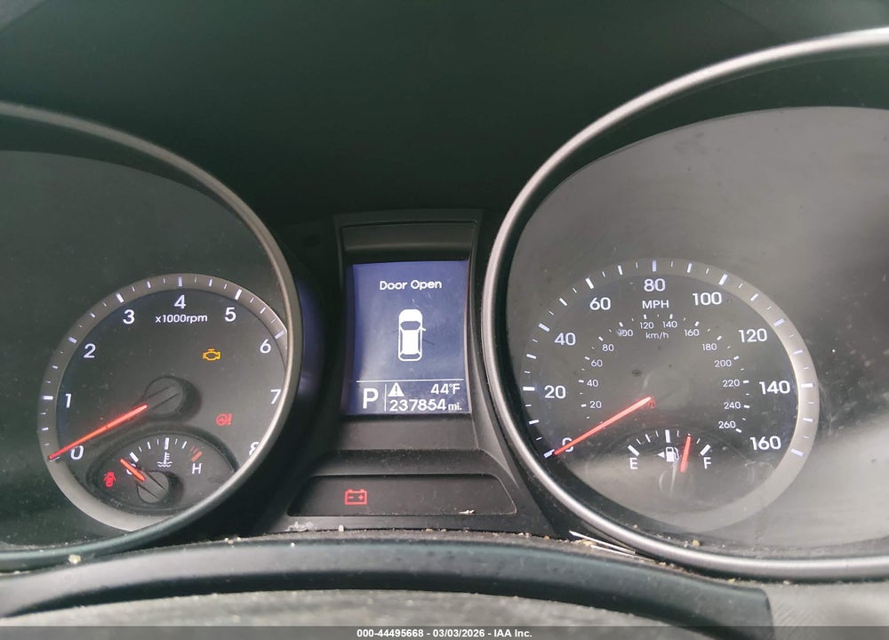 2013 HYUNDAI SANTA FE SPORT VIN: 5XYZT3LB2DG040867