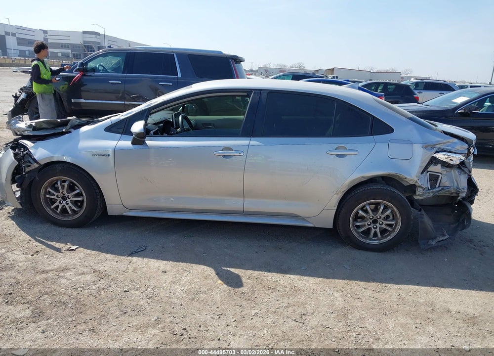 2020 TOYOTA COROLLA HYBRID LE VIN: JTDEBRBE2LJ007656