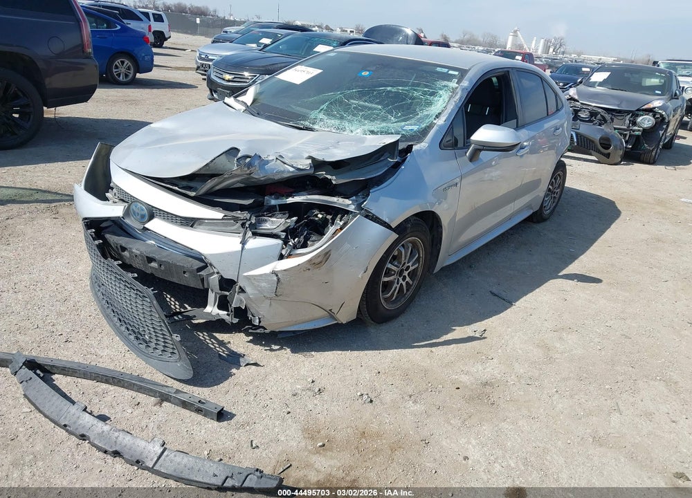 2020 TOYOTA COROLLA HYBRID LE VIN: JTDEBRBE2LJ007656