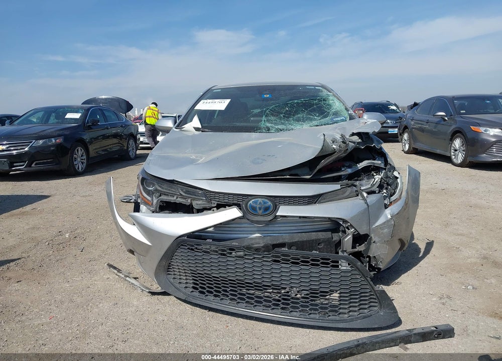 2020 TOYOTA COROLLA HYBRID LE VIN: JTDEBRBE2LJ007656