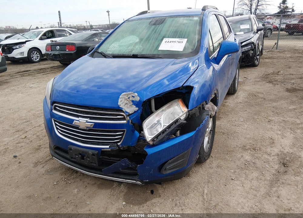 2016 CHEVROLET TRAX VIN: KL7CJLSB9GB757159