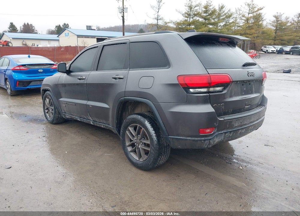 2016 JEEP GRAND CHEROKEE 75TH ANNIVERSARY VIN: 1C4RJFAG2GC470347
