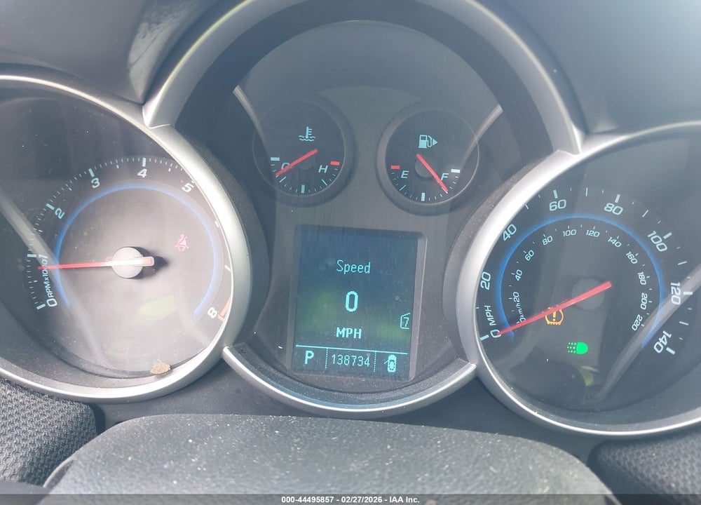 2011 CHEVROLET CRUZE 2LT VIN: 1G1PG5S98B7106136