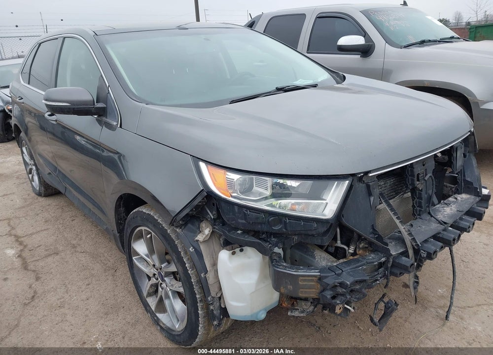 2016 FORD EDGE TITANIUM VIN: 2FMPK4K88GBC36225